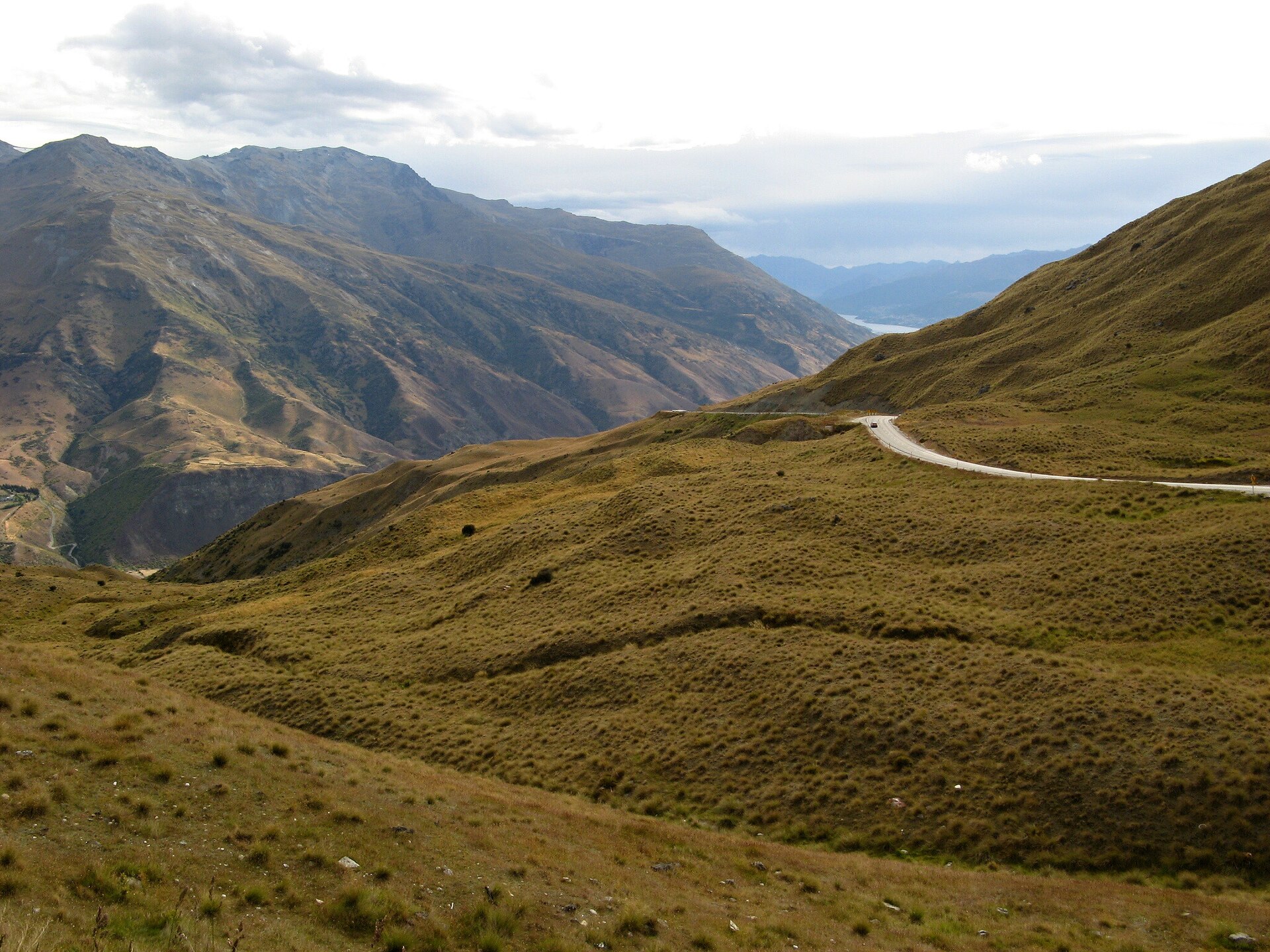 Crown Range Road山路