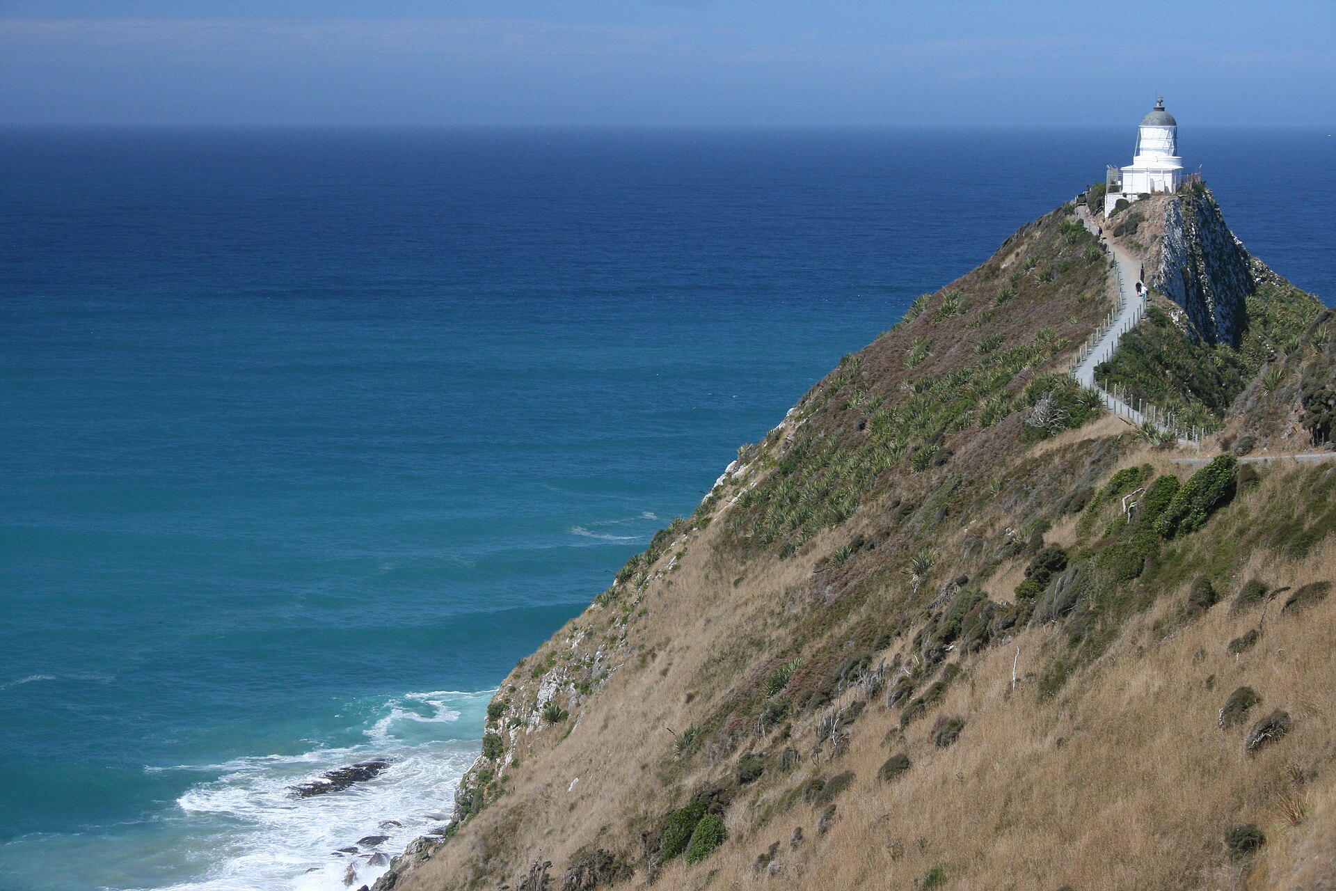 Catlins Nugget Point灯塔与海岸